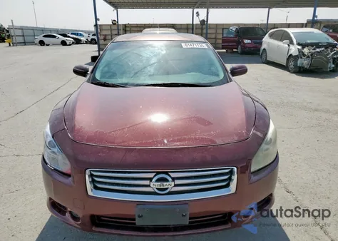 2012 Nissan Maxima S z USA, uszkodzony, nr VIN 1N4AA5APXCC825823
